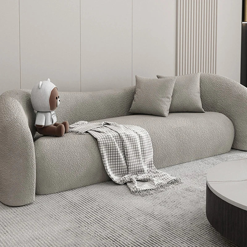 PUFF 3 seater fabric sofa By grado design