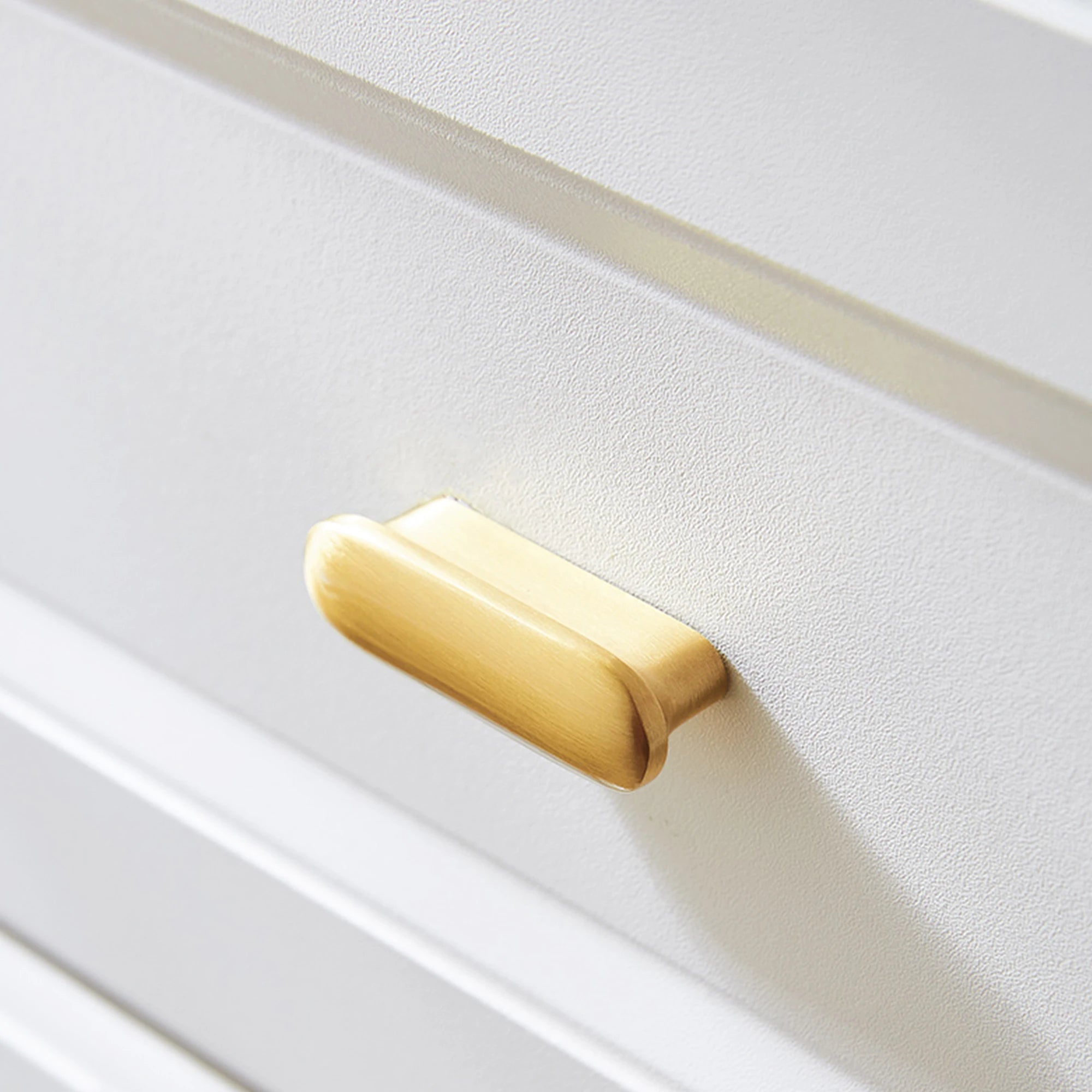 MFYS 32/64mm Hole centers Cabinet Drawer Handles Gold Solid Brass Door Knobs Modern Luxury Furniture Hardware Kitchen Accessory