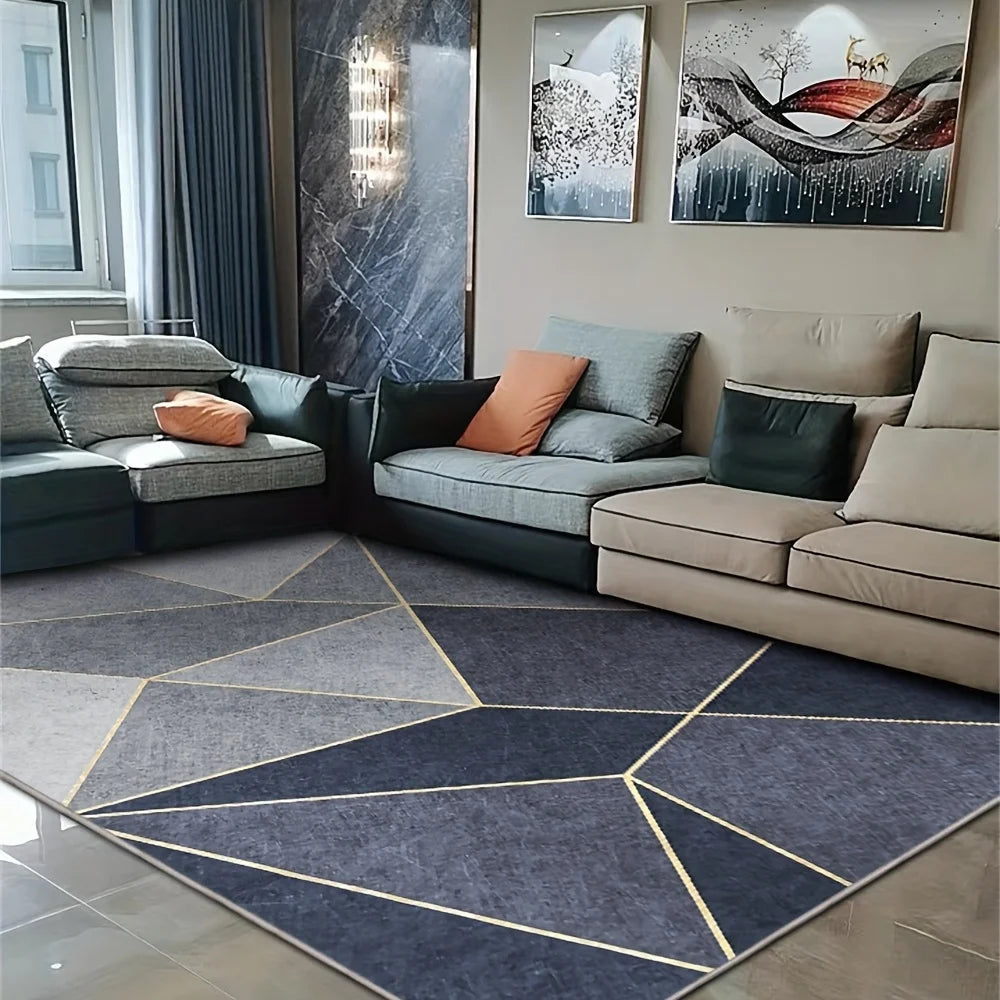 Modern Minimalist Carpet for Living Room Decor Bedroom Bedside Non-slip Floor Mat Sofa Table Large Area Rug Welcome Entrance Mat