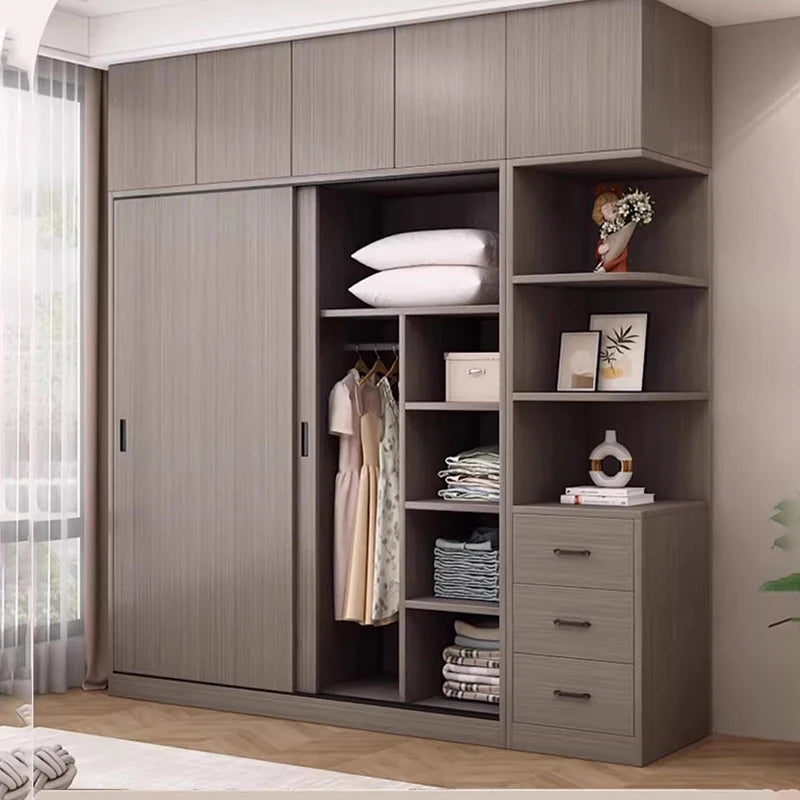 Organizers Dressers Wardrobe Closet Cupboard Clothing Rack Clothes Wardrobe Closet System Armario Abierto Salon Furniture