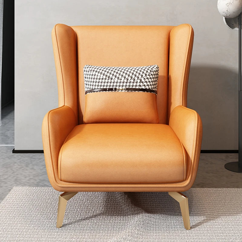 Recliner Modern Living Room Chair Luxury Nordic Design Yellow Living Room Chair Unique Minimalist Silla Plegable Home Furniture
