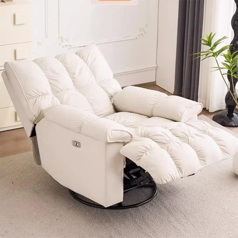 Bedroom Lazy Office Reclining Sofa Lunch Break Nordic Comfort Adult White Couch European Elegant Cloud Fauteuil Indoor Furniture