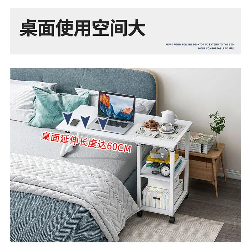 Bedside Table, Dormitory, Simple Bed, Lazy Person Table, Household, Simple Bedroom, Lifting Table, Student Table  Computer Table