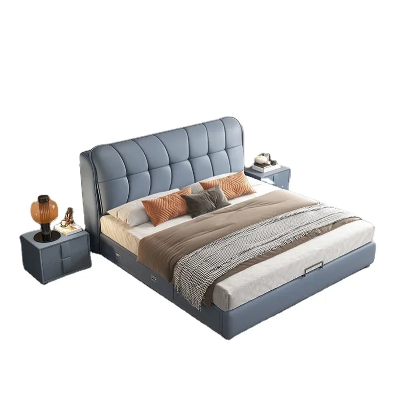 Modern Luxury Queen King Size Bed Single King Storage Beds