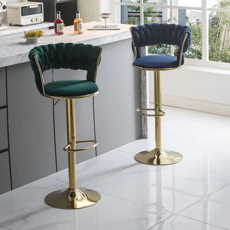 Luxury Modern Bar Stools Nordic Office Kitchen Chair Office Design Home Comfort Sedie Sala Da Pranzo Interior Decoration