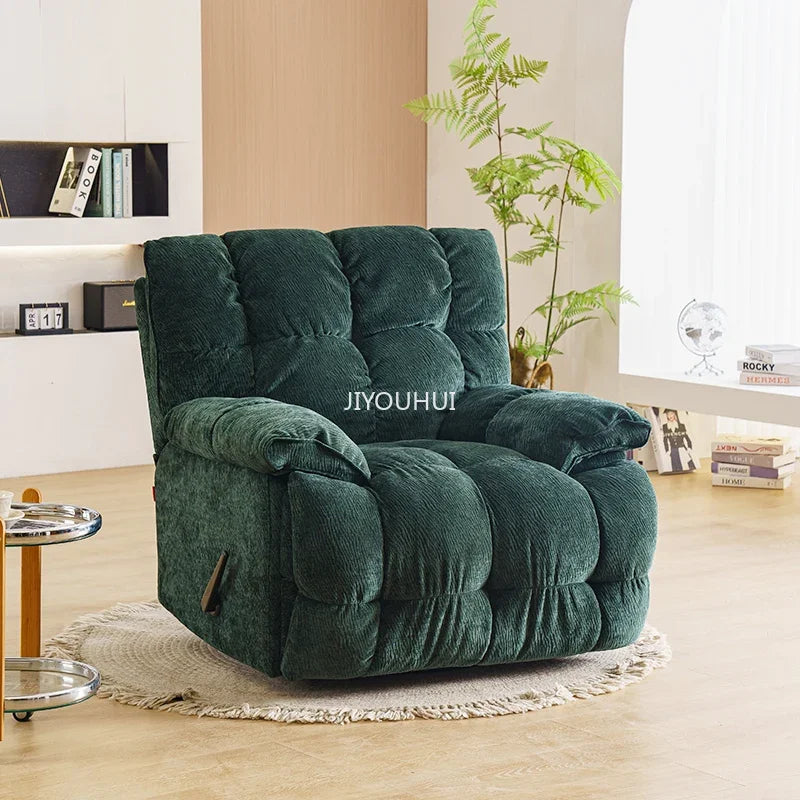 Modern Nordic Reclining Sofa Multifunction Bedroom Garden Comfort Single Couch Elegant European Poltrona Living Room Furniture