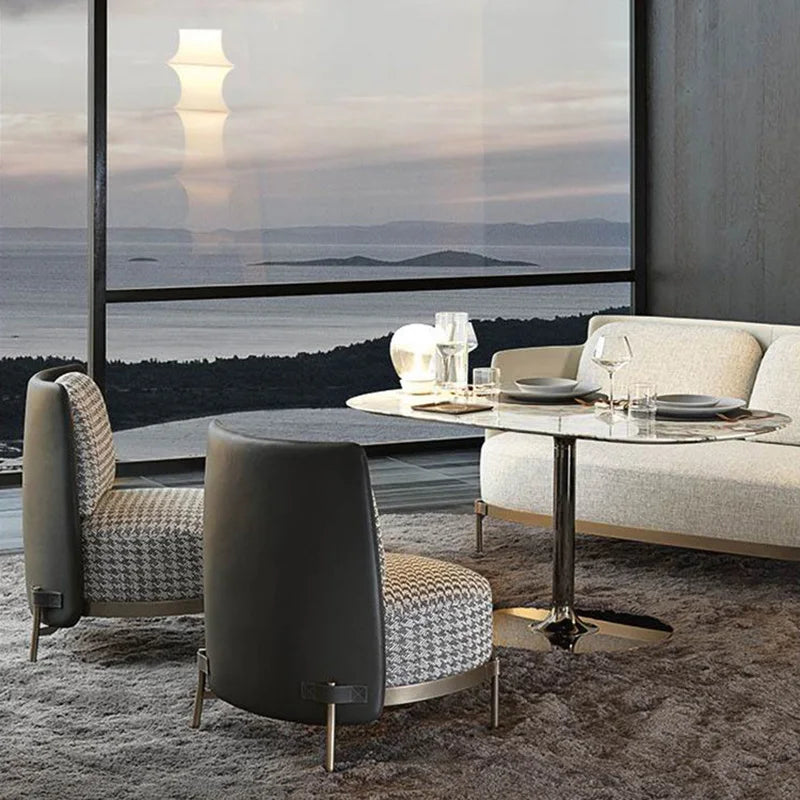 Luxury Minimalist Nordic Sofa Comfortable Soft Living Room Modern Sofa Elegant Armchairs Woonkamer Banken Garden Furniture Sets