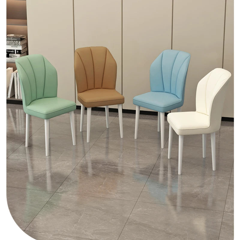 Cream-style Dining Chairs Furniture Modern Simplicity and Light Luxury Designer Chair Household Lounge Backrest Chair