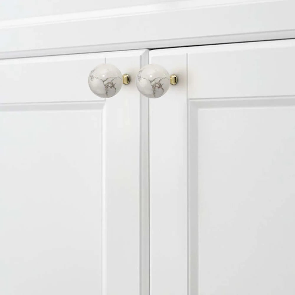 1PCS Single-hole Handle Gemstone Dresser Drawer Wardrobe Luxury Door Pulls Crystal Knobs Kitchen Accessories Furniture Hardware