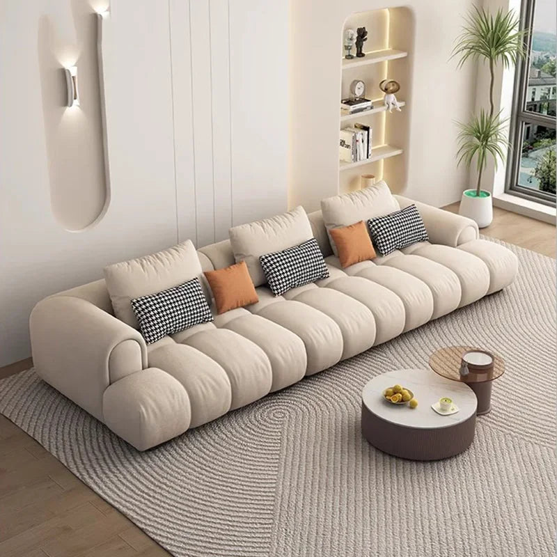 Comfortable Puff Relaxing Sofa Living Room Minimalist Elegant Modern Sofa Puff Soft Woonkamer Banken Japanese Furniture