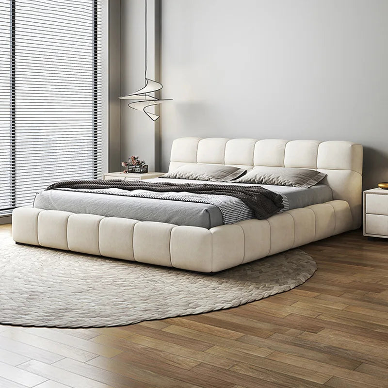 Bedroom furniture Italian extremely simple bubble bed Nordic modern simple light extravagant double bed wedding bed