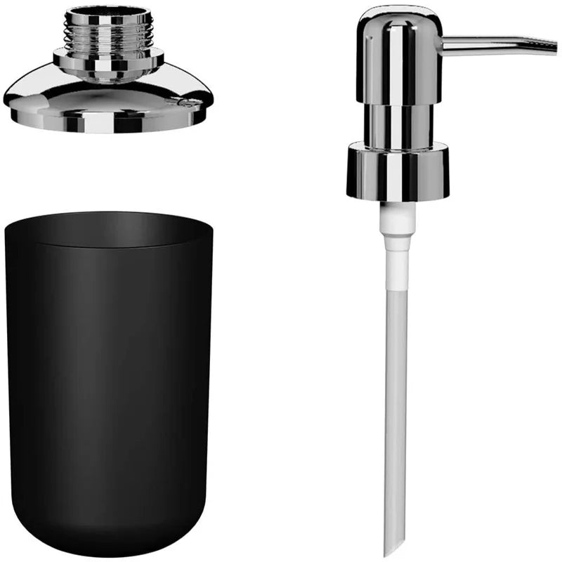 4pcs Luxury Bathroom Accessories Plastic Toothbrush Holder Cup Soap Dispenser Dish Toilet Holder Pump Bottle Cup Bathroom Set