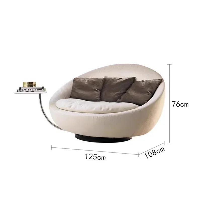 Designer Recliner Chairs Lazy Sofa Swivel Outdoor Luxury Salon Nordic Chair Bedroom Couch Comfy Fauteuil Living Room Furniture