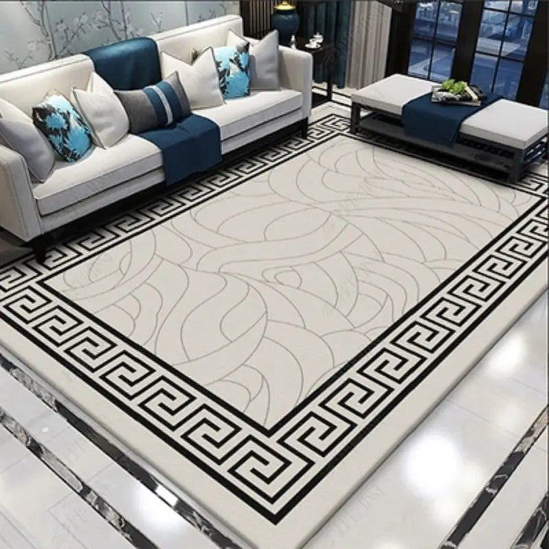 Nordic Geometric Carpet for Living Room Home Decoration Sofa Table Large Area Rugs Bedroom Hallway Balcony Floor Mat Nonslip Mat