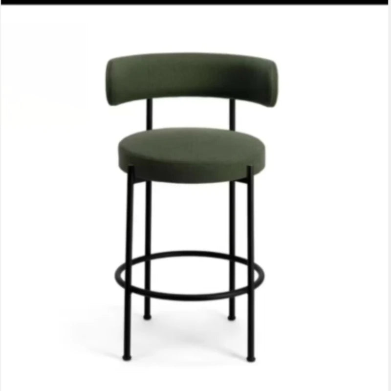 Balcony Accent Bar Stool Salon Nordic Vanity Design Dining Chairs Modern Luxury Chaises De Salon Stuhl Sedie Furniture YX50BY