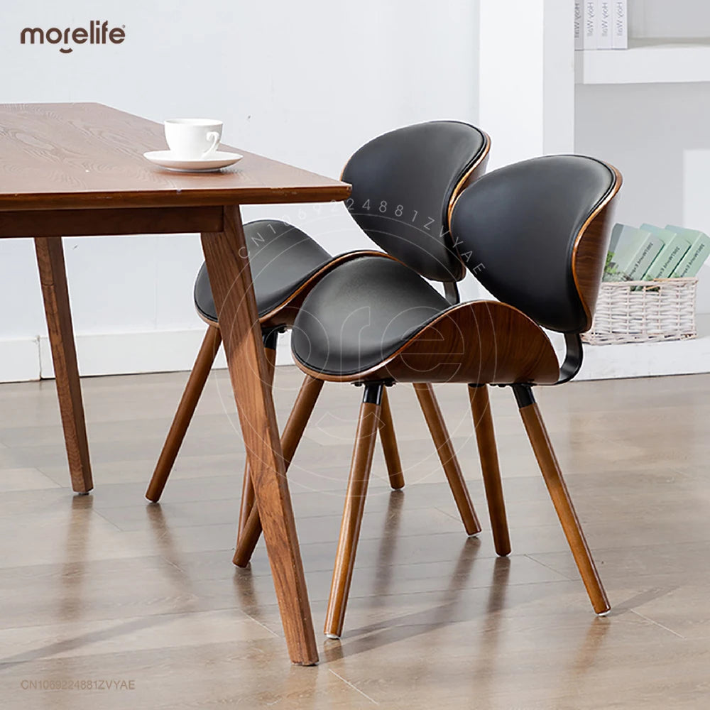 Luxury Kitchen Dining Chair Nordic Style  European Modern Simple Chair Back Solid Wood Dinning Chairs Furniture Free Shipping