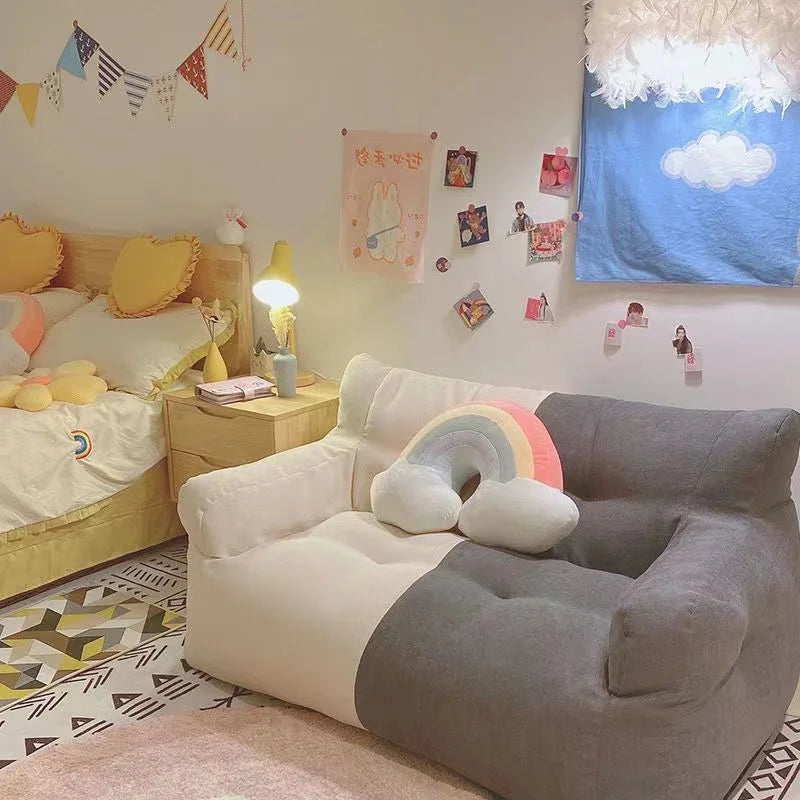 Living Room Bedrooms Sofas Modern Lazy Children Nordic Sofa Relaxing Elegant Sofas Modernos Para Sala Japanese Furniture