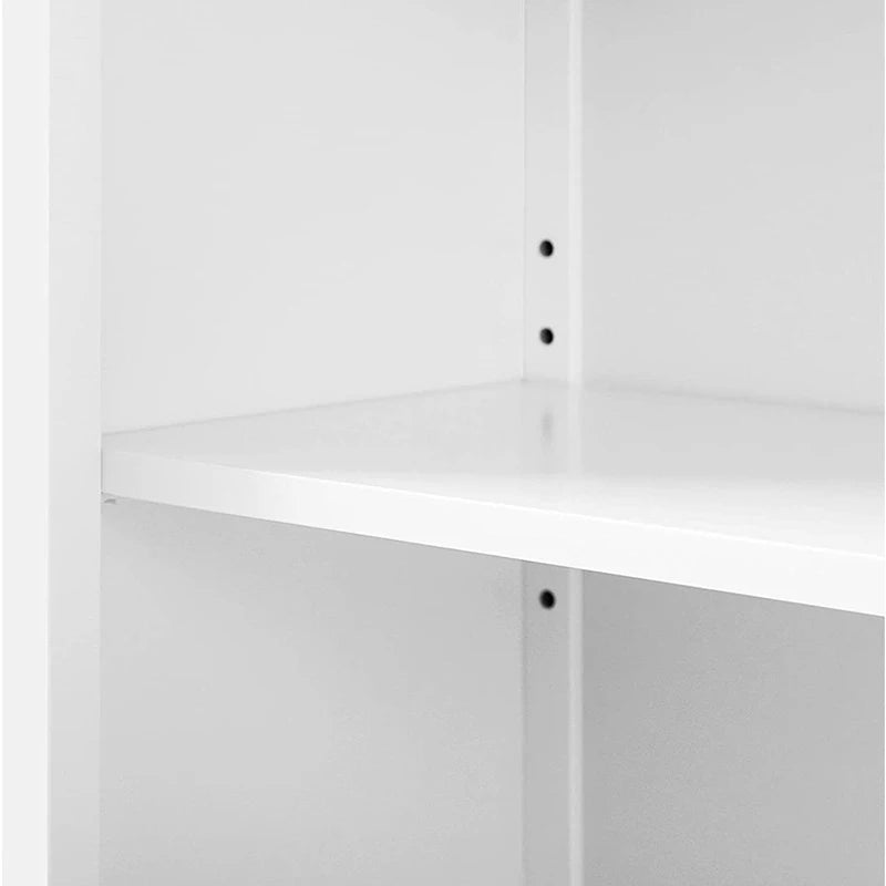 Bathroom Storage Cabinet Free Standing, with Drawer and Adjustable Shelf, Kitchen Cupboard, Wooden Entryway Storage Cabinet