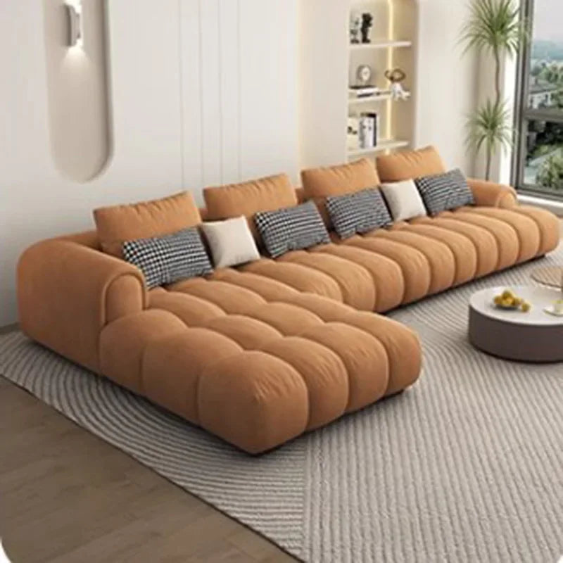 Comfortable Puff Relaxing Sofa Living Room Minimalist Elegant Modern Sofa Puff Soft Woonkamer Banken Japanese Furniture