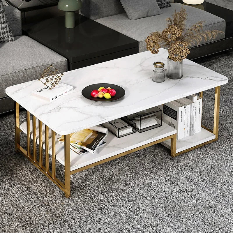 Storage Coffee Table Decoration Accessories Luxury Design Living Room Coffee Table Dining Dressing Table Basse Dining Tables
