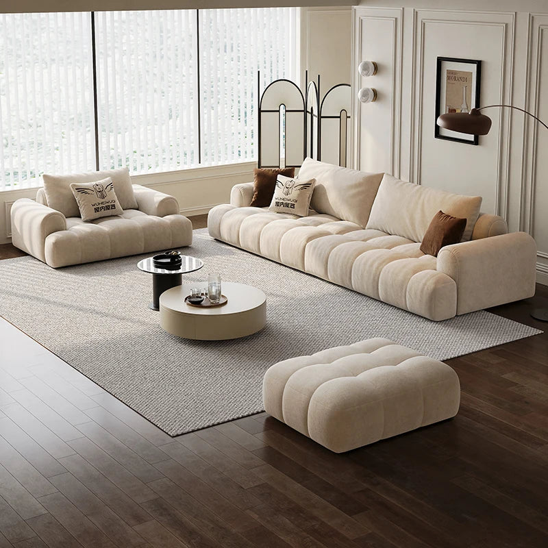 Modern Floor Living Room Sofa Cloud Modular Massage Sleeper Puff Luxury Lounge Sofa Bed Recliner Casa Arredo Nordic Furniture